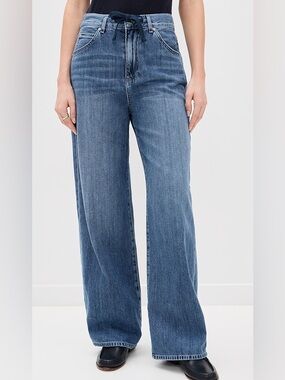 Shopbop Le Jean Women's Luna Relaxed Drawstring Jeans Size 29
